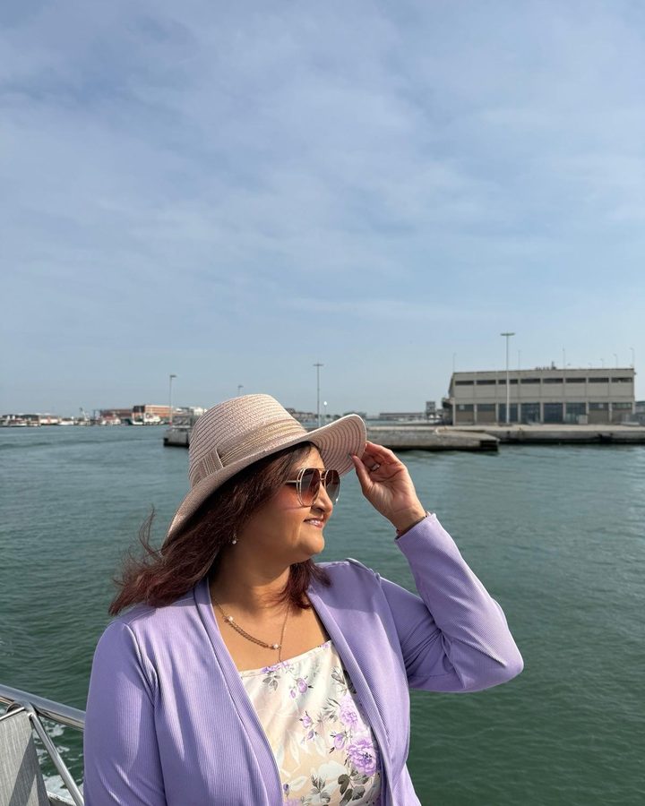 Archana Patel out in the community